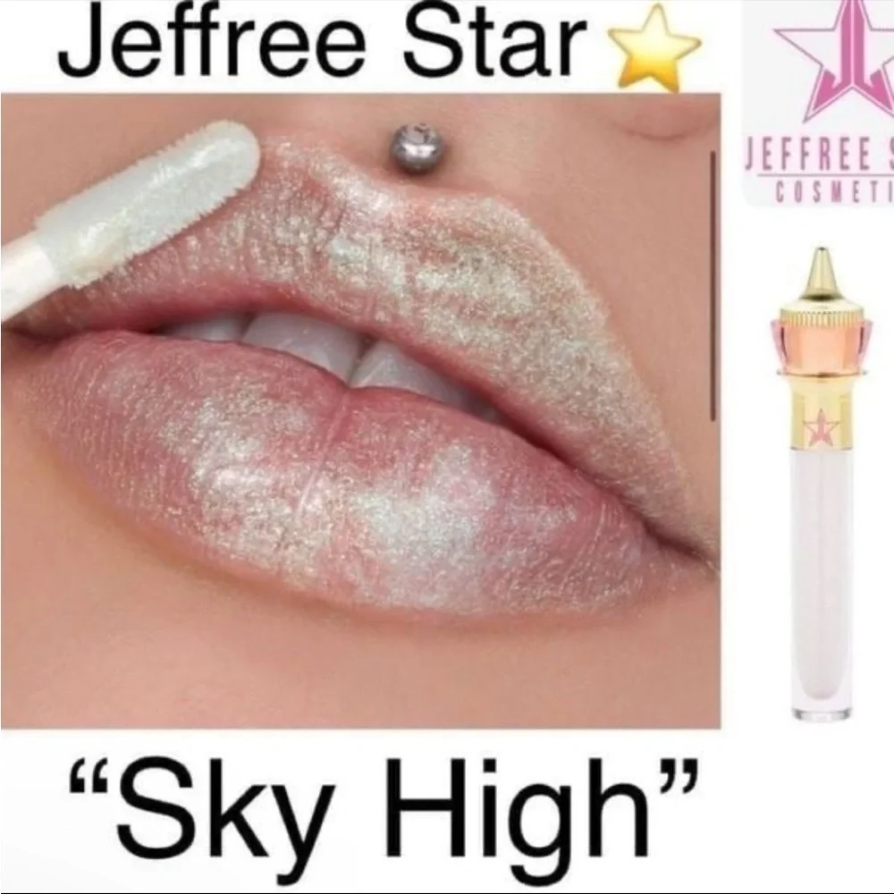 Jeffree Star cosmetics the Gloss Lipgloss in Sky High Brand New in Box rare